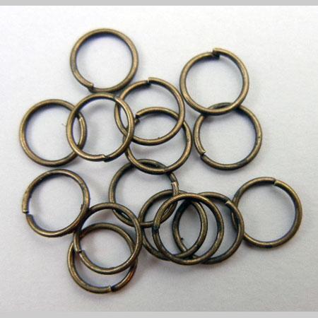 即決/丸カン/アンティーク/外径8㎜/線太0.8㎜/300個/A1拍卖