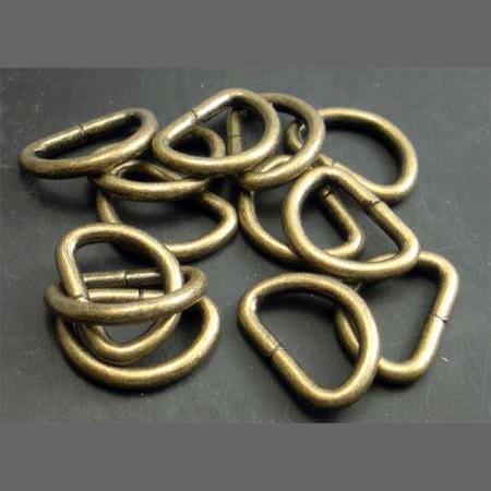 即決☆Dカン☆アンティーク☆内横15mm・線太2.8mm☆50個☆9番拍卖