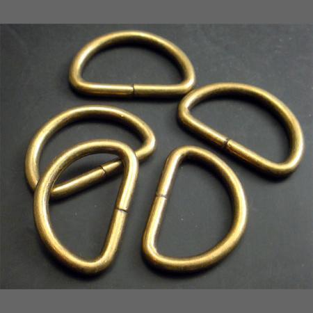 即決☆Dカン☆アンティーク☆内横25mm・線太3.5mm☆20個☆15番拍卖