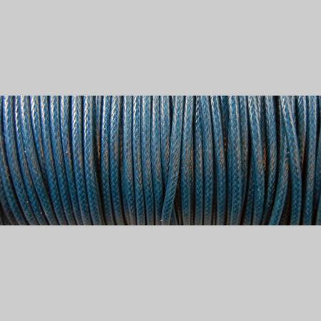 即決/ワックスコード/太さ2mm/長10m/全20色/濃青/10番拍卖