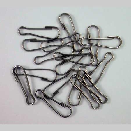 即決☆キーホルダー☆フック☆黒ニッケル☆縦28mm☆50個☆3番拍卖