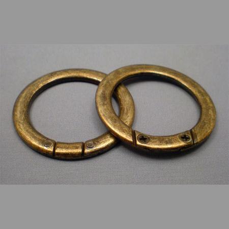 即決/キーパーツ/古美/ネジ式開閉/小/43mm/10個/5番拍卖