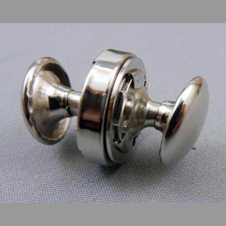 即決/マグネットホック/ニッケル/両面カシメ式/14mm/10組/2番拍卖
