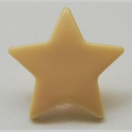 即決/樹脂ホック/星形/径12mm/クリームイエロー/100組/C4拍卖
