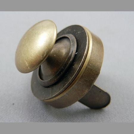 即決マグネットホック/アンティーク/単面カシメ式/18mm/10組/3番拍卖