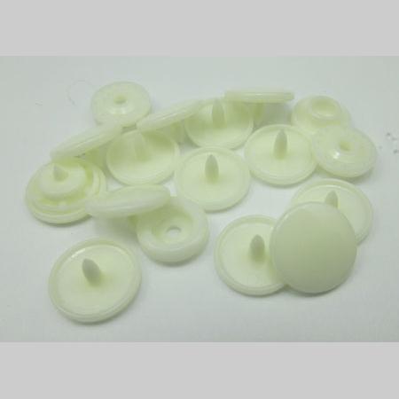 即決/樹脂ホック/丸形/径12mm/クリームホワイト/10組/A2拍卖