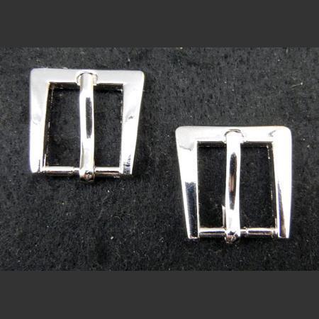 即決☆バックル☆口形☆ニッケル☆ベルト幅15mm☆10個☆2番☆大拍卖