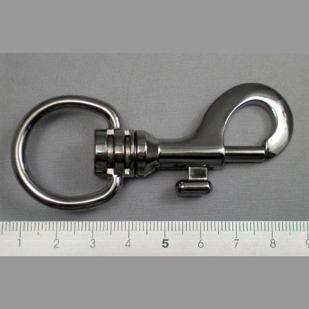 即決★鉄砲ナス★黒ニッケル★縦80mm/ベルト24mm★5個★光沢/1番拍卖