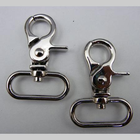 即決★レバーナス★ニッケル★縦55mm★ベルト26-32mm★5個★6番拍卖