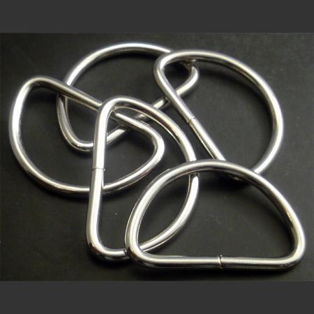 即決☆Dカン☆ニッケル☆内横38mm・線太3.5mm☆40個☆17番拍卖