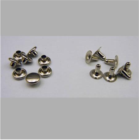 即決/単面カシメ/ニッケル/並足・頭6mm・足6mm/300組/C2拍卖