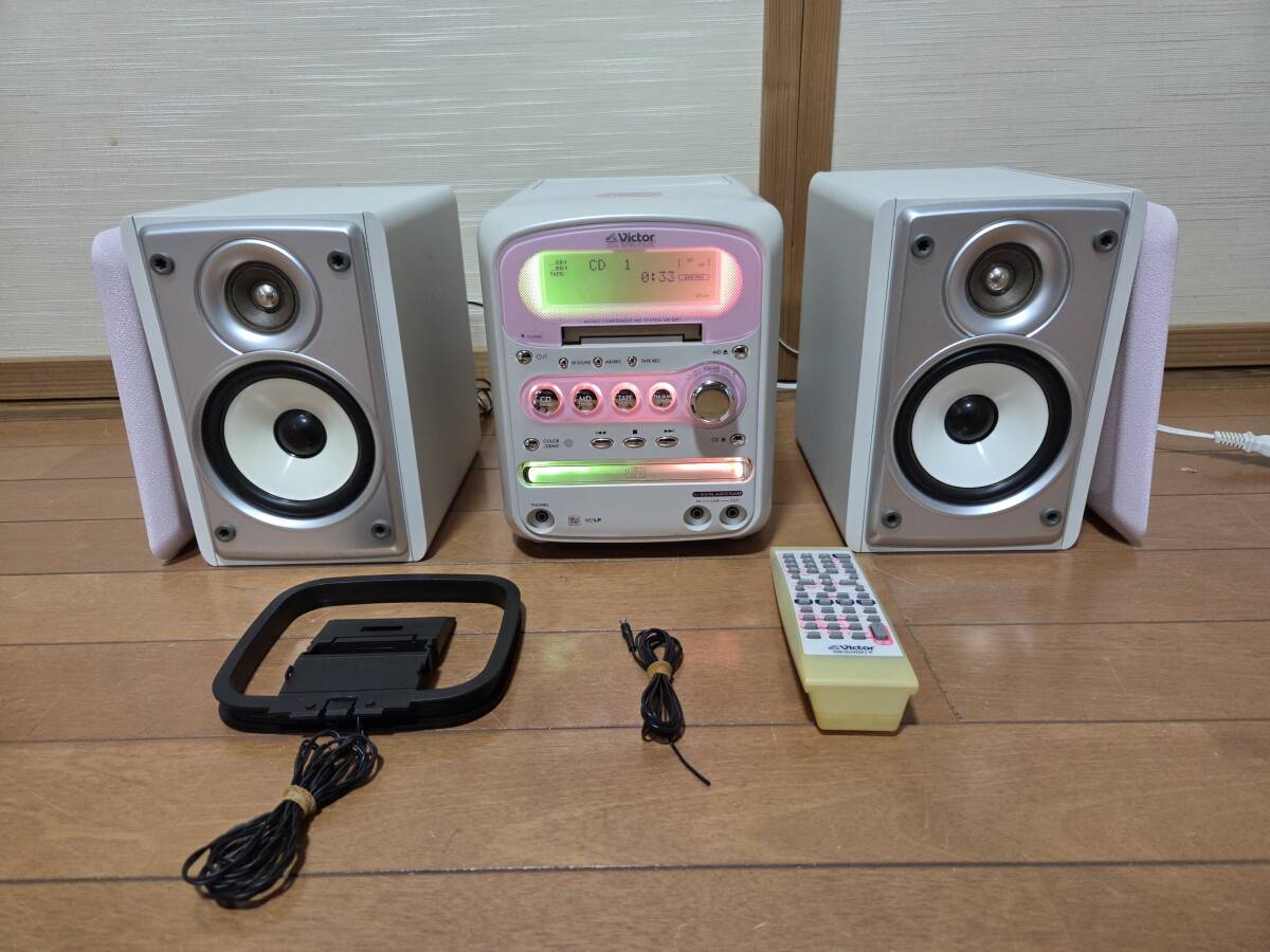 ビクターcd.md.カセットレシーバー ca-uxqx1-p ux-qx1 拍卖
