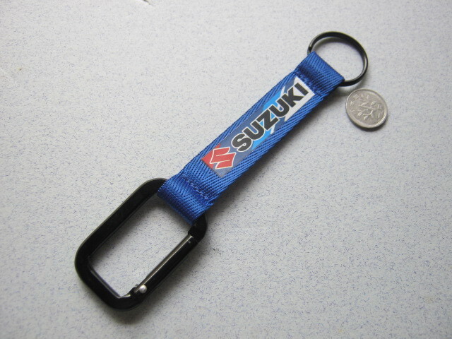 スズキ キーホルダー(青)未使用品拍卖