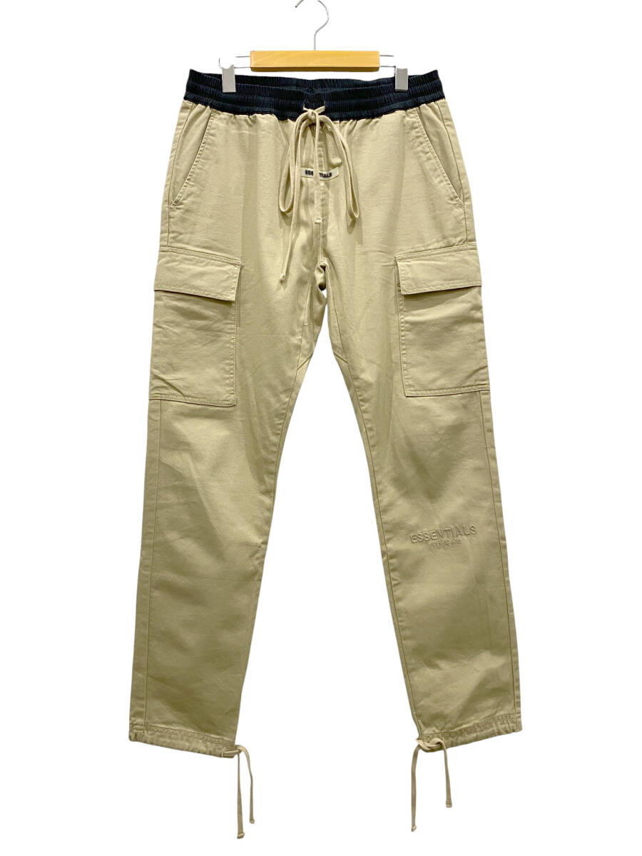 エッセンシャルズ フィアオブゴッド ESSENTIALS FEAR OF GOD パンツ イージー カーゴパンツ ベージュ size S メンズ拍卖