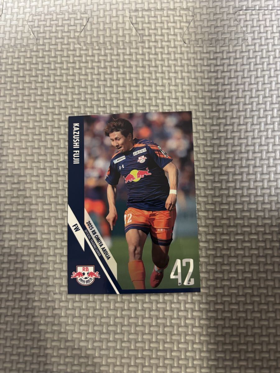 2025 RB大宮アルディージャ オフィシャルトレーディングカード 藤井一志 OA27 Jリーグ拍卖