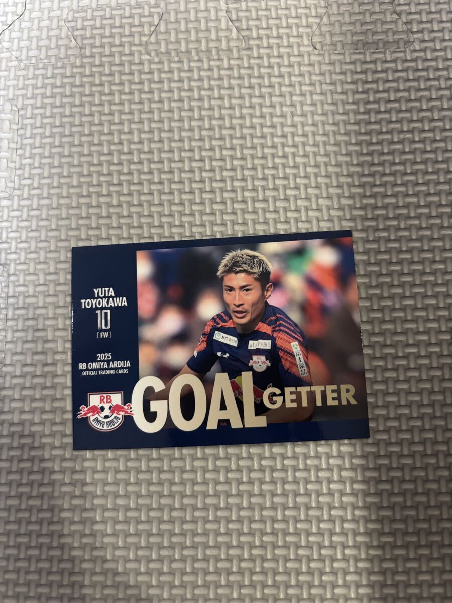 2025 RB大宮アルディージャ オフィシャルトレーディングカード 豊川雄太 OA38 Jリーグ拍卖