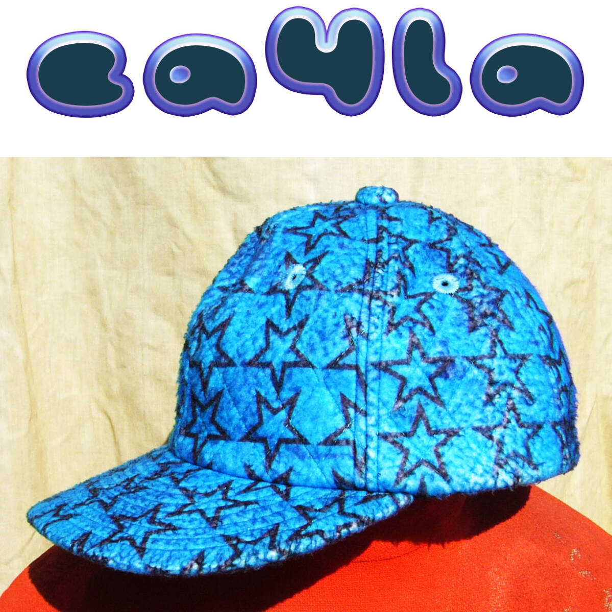 即決■CA4LA■ブルドーザーブルーcap■古着拍卖