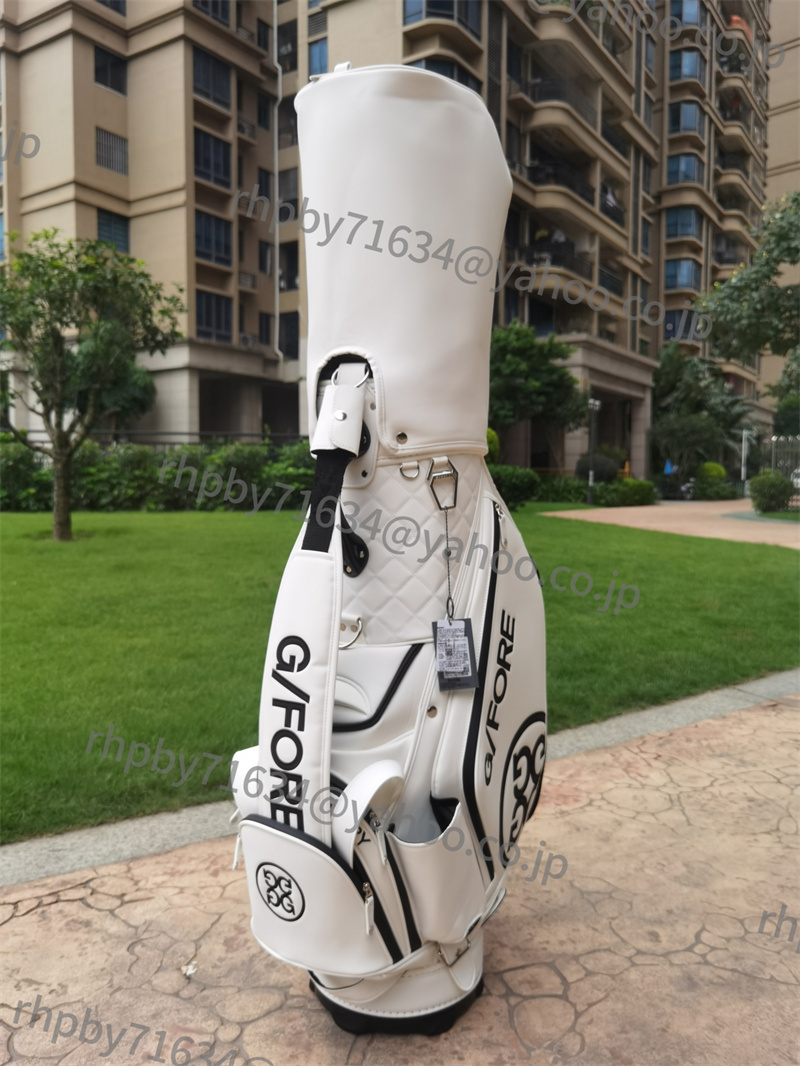 ゴルフ G/Fore ジーフォア キャディバッグ スタンドバッ  9インチ 4.5KGホワイト ●RH076拍卖