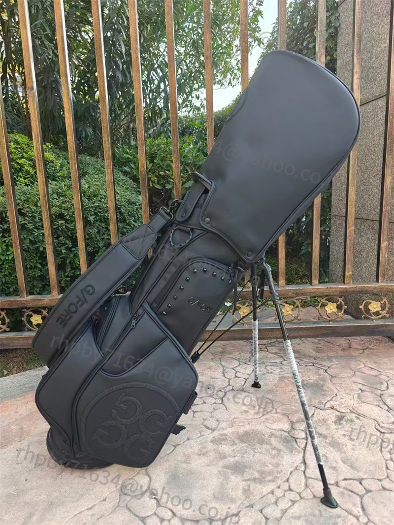【未使用】 ゴルフバッグ  G/Fore ジーフォア スタンドバッグ キャディバッグ 男女兼用 baack ●RH017拍卖