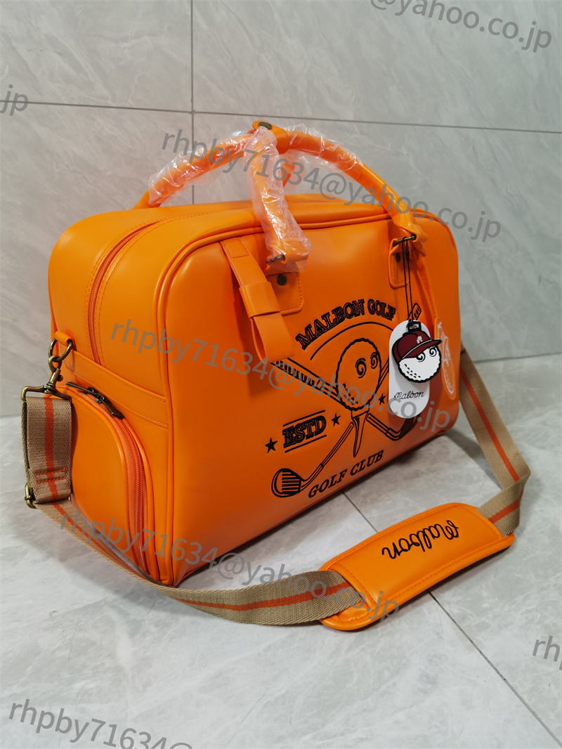 MALBON Golf bag ゴルフボストンバッグ 旅行鞄 ボストンバッグ 男女兼用 ●RH083拍卖