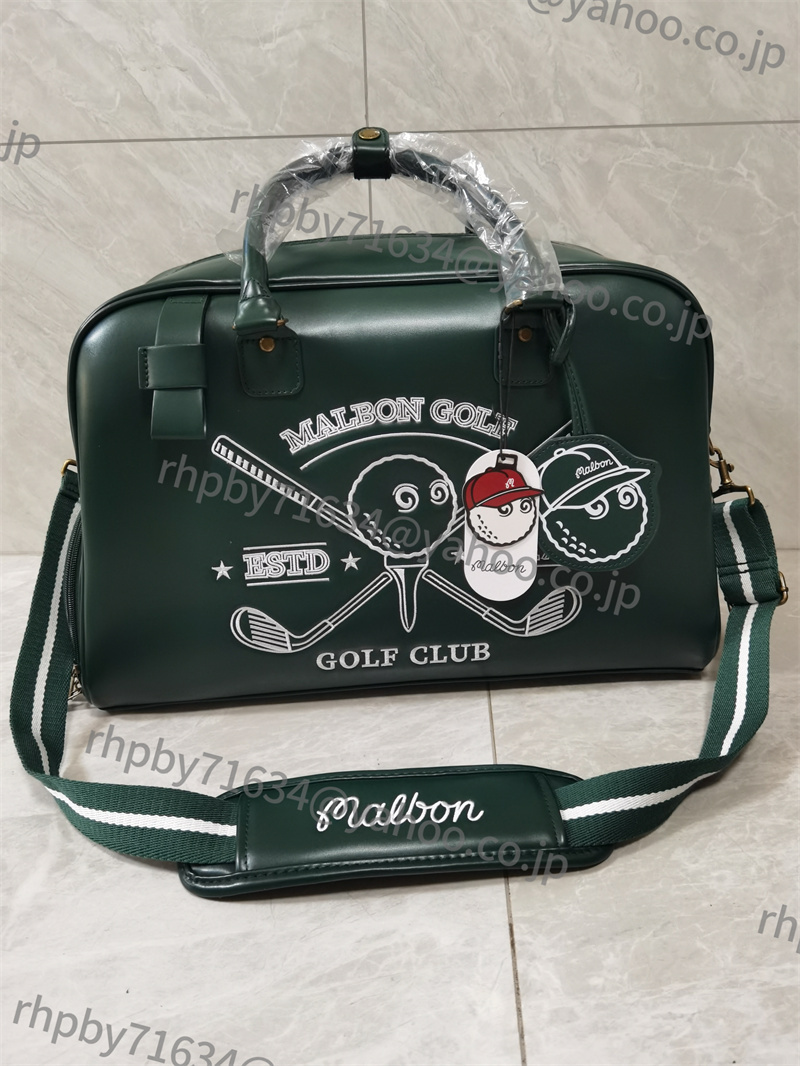 Golf bag MALBON ゴルフボストンバッグ 旅行鞄 ボストンバッグ 男女兼用 ●RH084拍卖