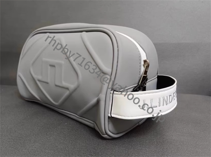 2025 【新作】ジェイリンドバーグJ.LINDEBERG/ベルトポーチグレー グレー ●RH128拍卖