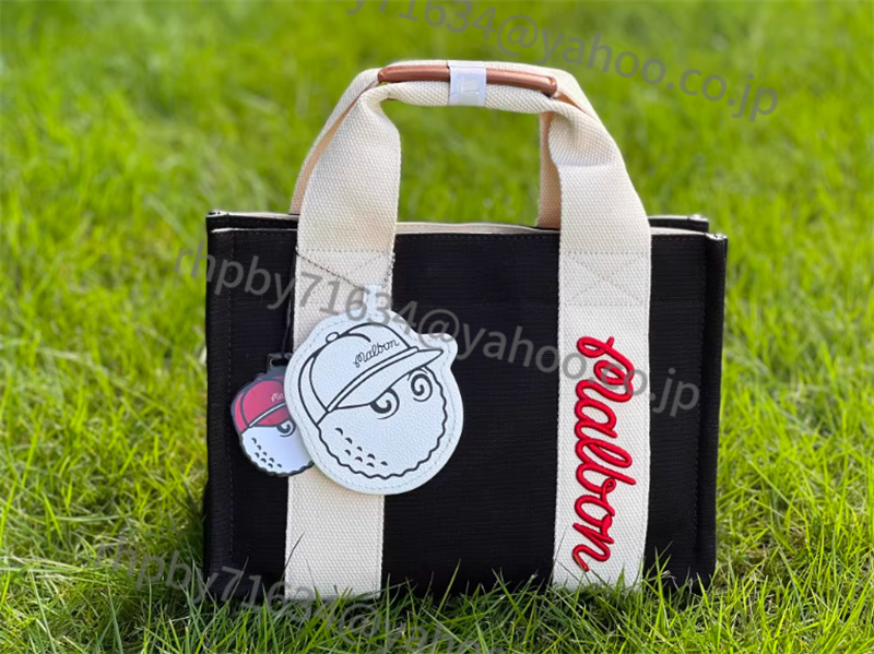 マルボンカートバッグ malbon トートバッグ 男女兼用 black ● RH048拍卖