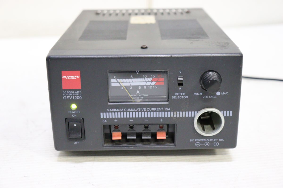 DIAMOND GSV1200 直流安定化電源 DC12V~DC15V拍卖