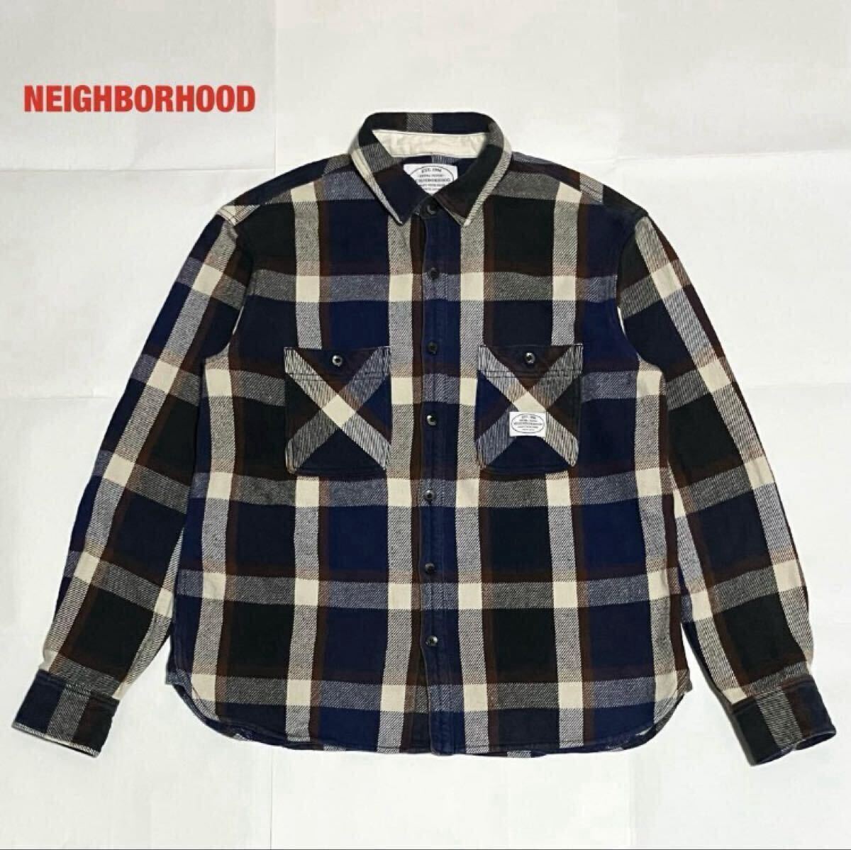 【人気】NEIGHBORHOOD ネイバーフッド LUMBERS C-SHIRT .LS ネルシャツ フランネルシャツ チェック柄 ユニセックス 152ARNH-SHM02拍卖