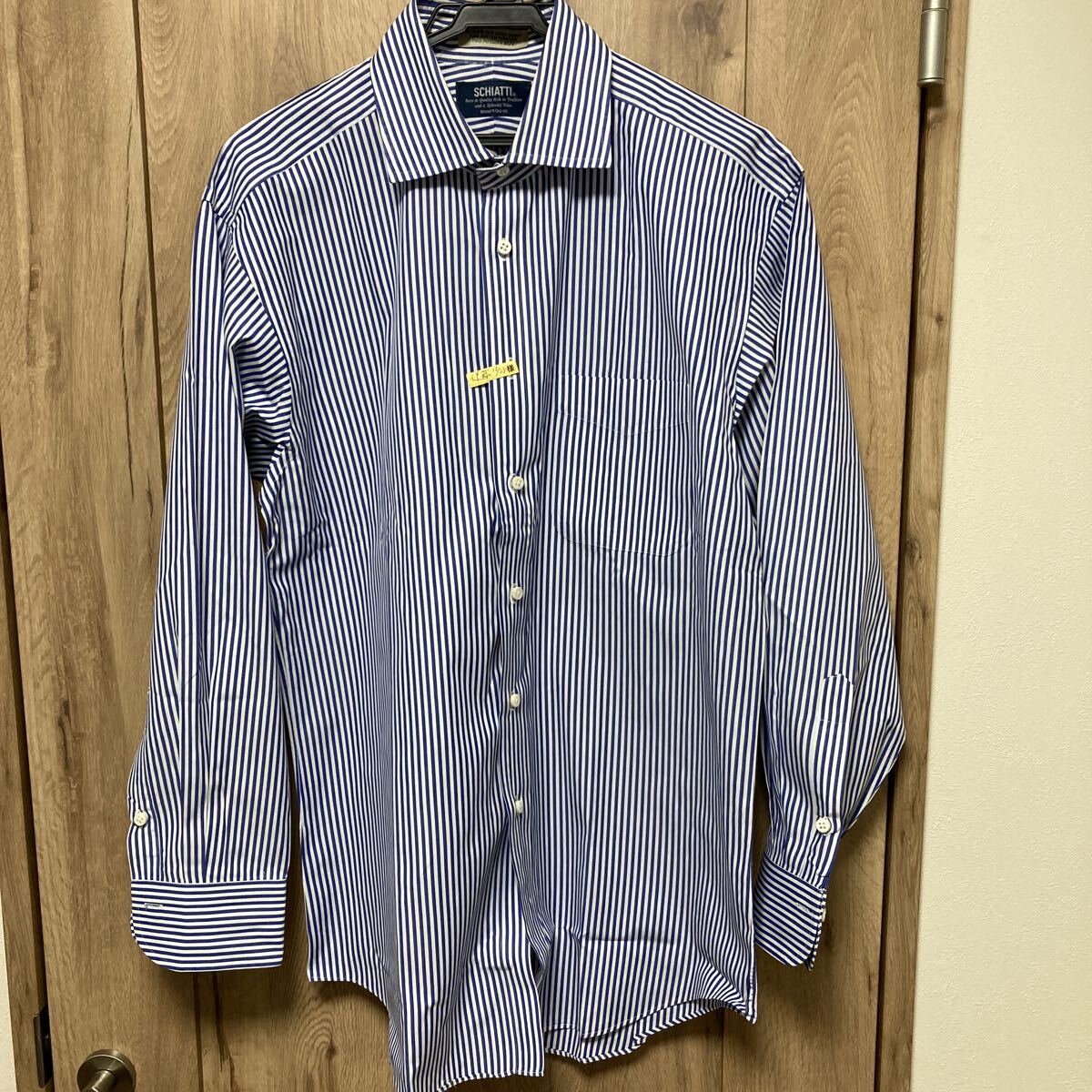 美品  SCHIATTI ストライプ 長袖シャツ拍卖