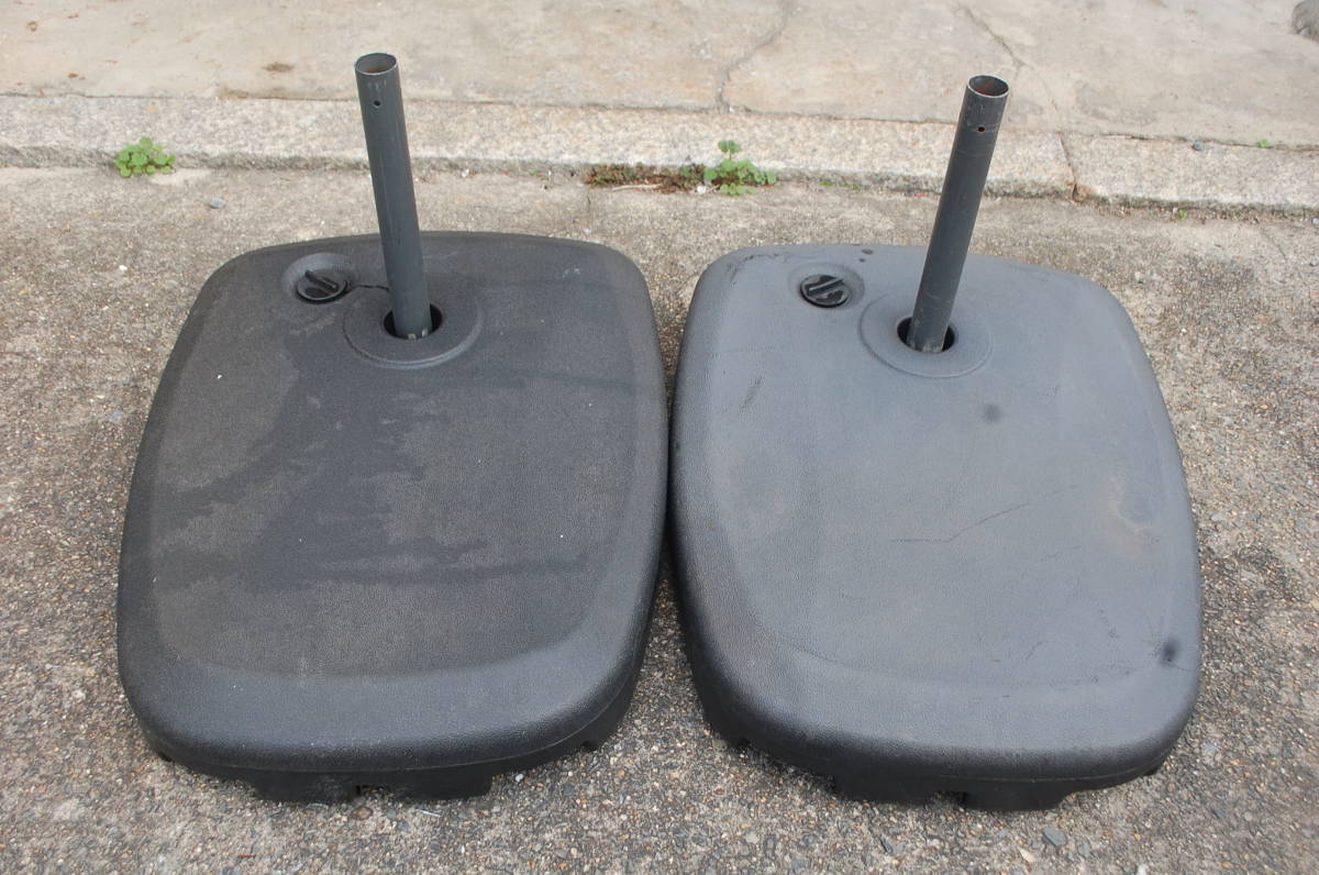 な929.2点セット◇大型パラソルスタンド◇パラソルベース◇ウォーターウエイト◇ガーデン/テラス/プール/カフェ◇日除け◇拍卖