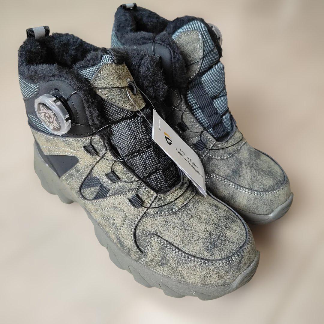 防寒安全靴 冬用 作業靴 ハイカット ダイヤル式調整拍卖