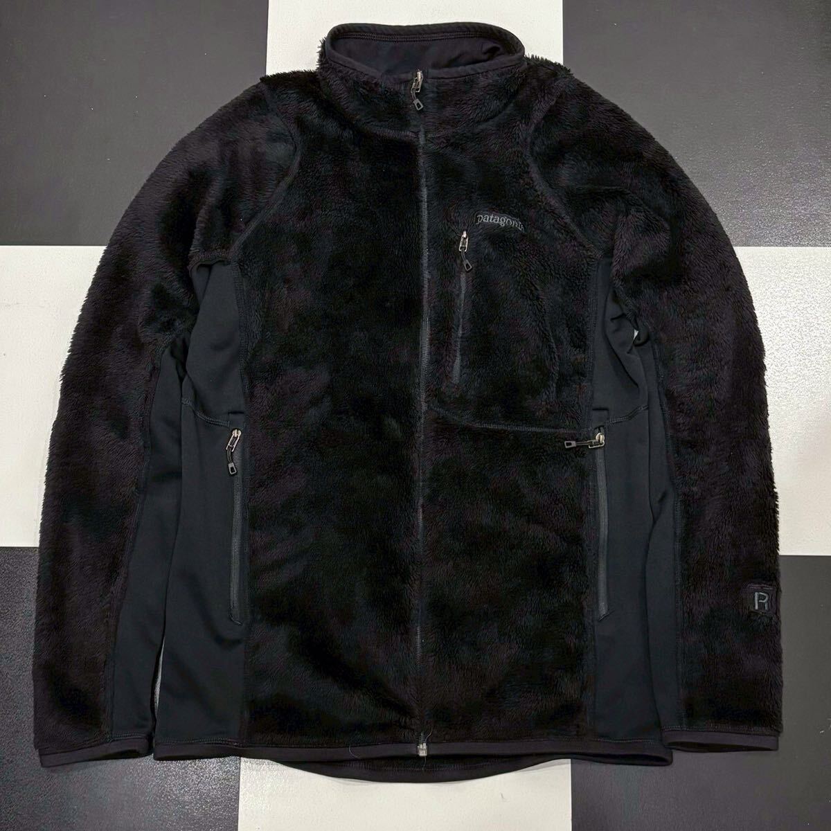 【695】 美品 パタゴニア 14年 限定 廃盤 R3 レギュレーター POLARTEC ブラック M patagonia jacket フリース ボア black 黒 fleece ポーラ拍卖