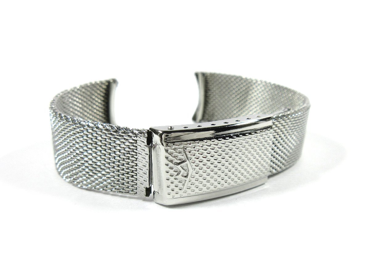 モバード ヴィンテージ 純正 ステンレススチール メッシュ ブレスレット SS ラグ幅20mm 長さ17.3cm拍卖