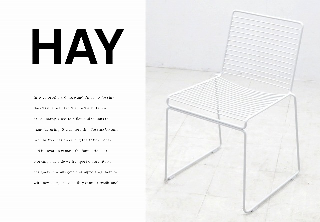 rrst687C★展示品★北欧★デンマーク★ヘイ★HAY★HEE★スタッキングチェア★ガーデンチェア★アウトドア★イス★チェア検アクタスシボネ拍卖