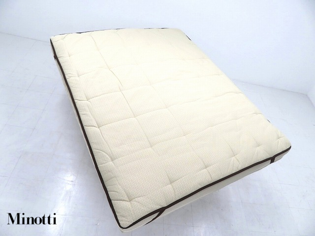 ★rtg935★展示品★イタリア★ミノッティ★Minotti★最高級★クイーンサイズ★クイーンベッド★マットレス★トッパー★セット検カッシーナ拍卖