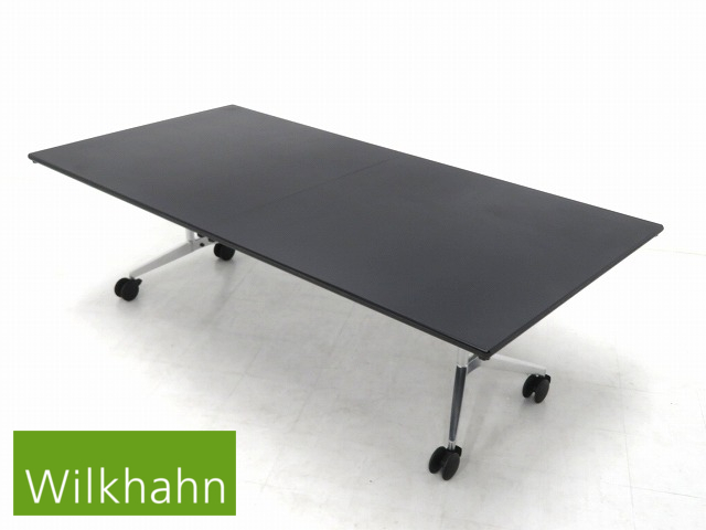★rrst695A★展示品★ドイツ★ウィルクハーン★コンフェア★138万★折り畳み式★会議★ミーティングテーブル検バウハウスリーンロゼシボネ拍卖