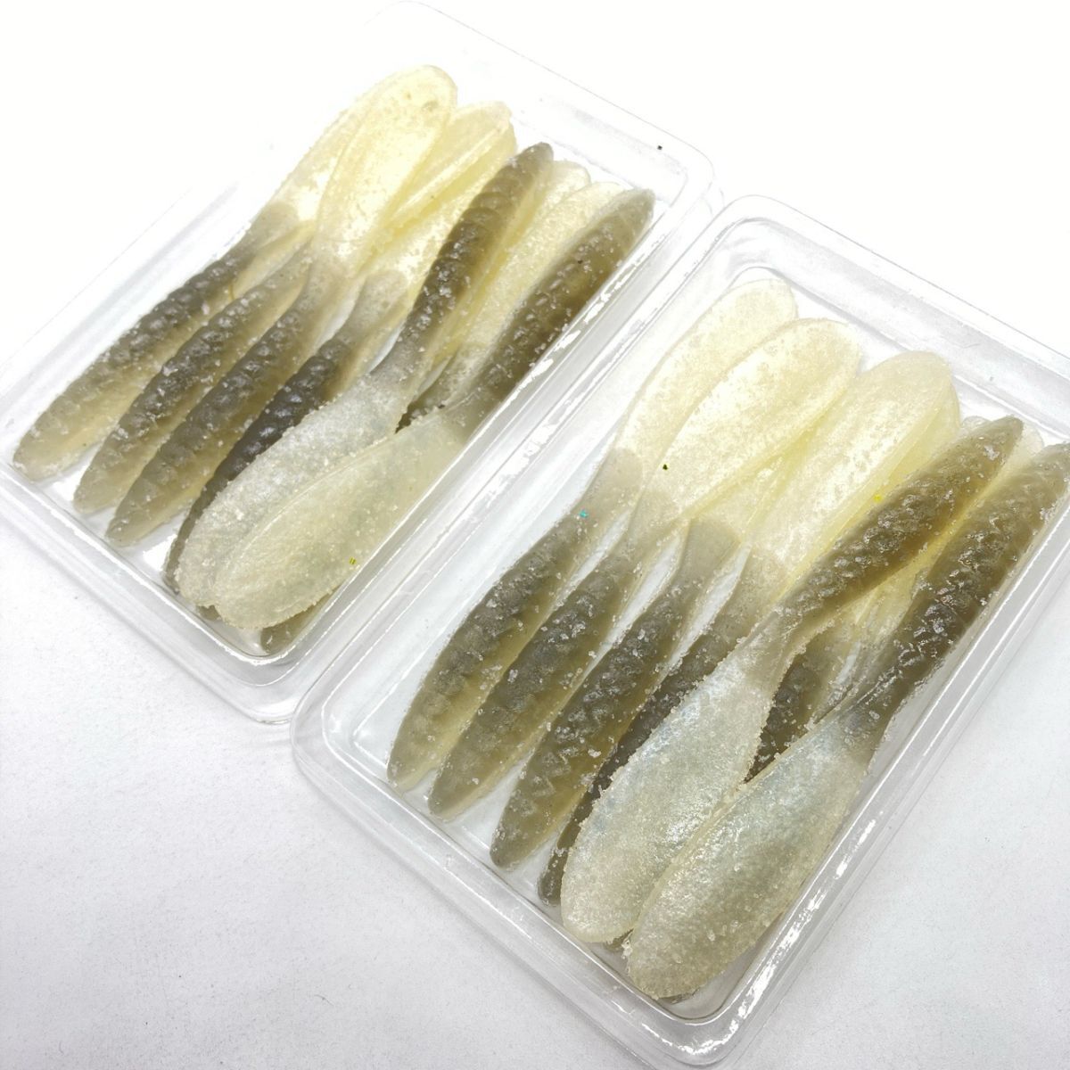 712502 カリフォルニアワーム パドルテールグラブ 4インチクラス 16本 CALIFORNIA WORM PADDLE TAIL GRUB ハンドポワード オールド品拍卖