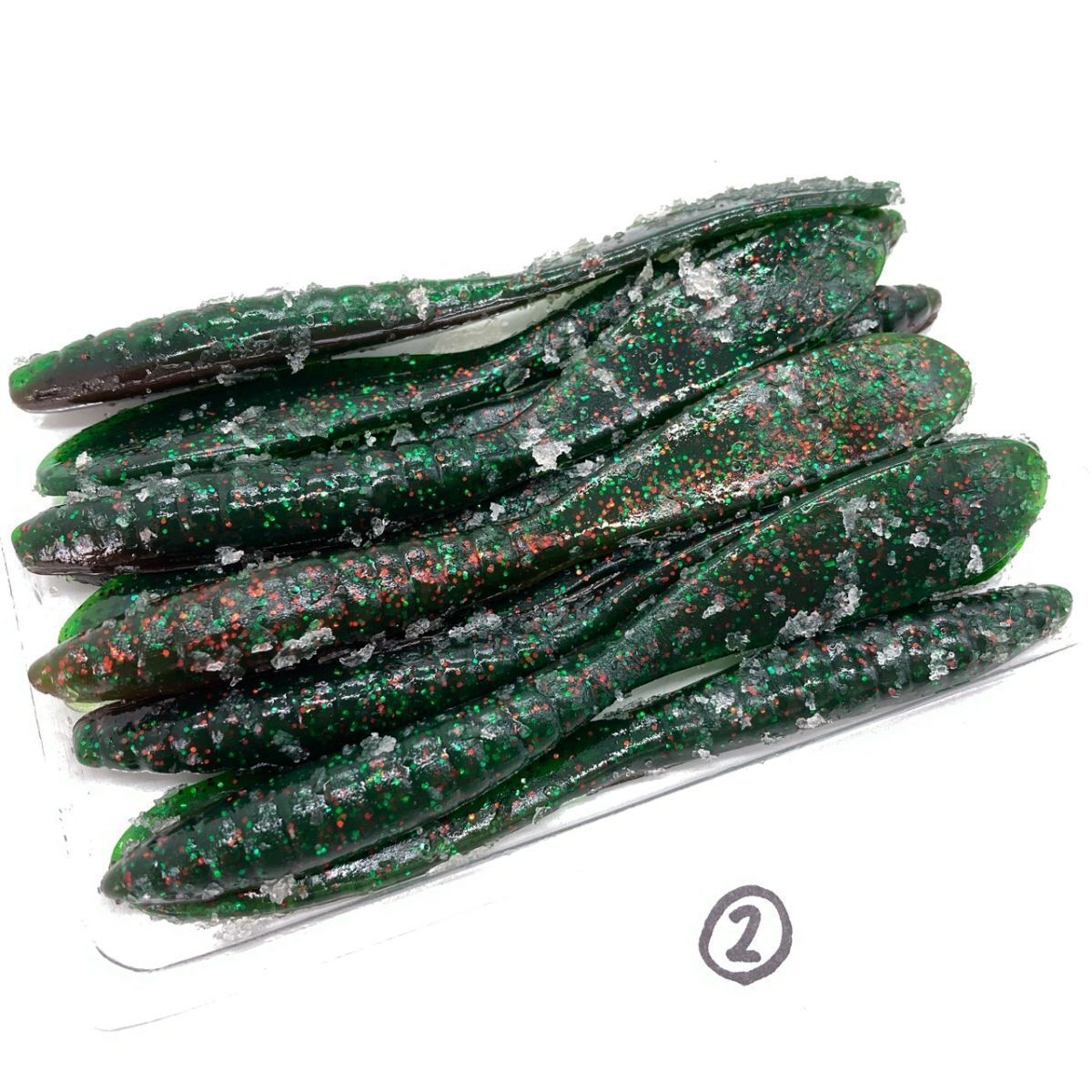 714545 フジオカパドル 4インチクラス 10本② FUJIOKA PADDLE ハンドポワード 藤岡 パドルテール カリフォルニアワーム系 オールド品拍卖