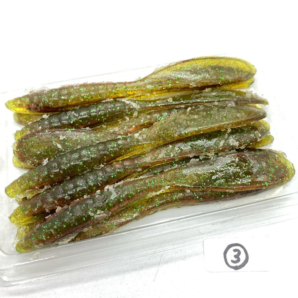 714555 フジオカパドル 4インチクラス 10本③ FUJIOKA PADDLE ハンドポワード 藤岡 パドルテール カリフォルニアワーム系 オールド品拍卖