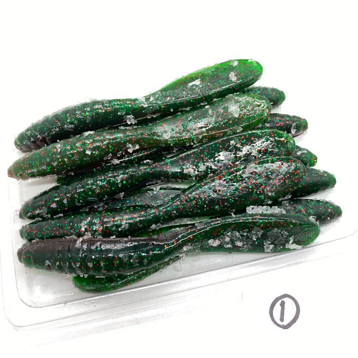 714556 フジオカパドル 3.5インチ 10本① FUJIOKA PADDLE ハンドポワード 藤岡 パドルテール カリフォルニアワーム系 オールド品拍卖