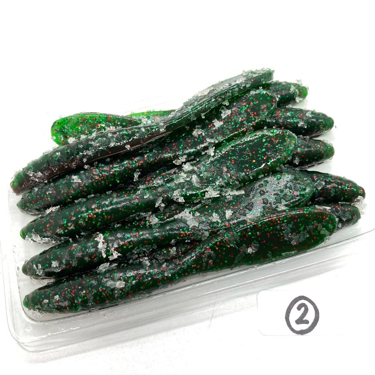 714557 フジオカパドル 3.5インチ 10本② FUJIOKA PADDLE ハンドポワード 藤岡 パドルテール カリフォルニアワーム系 オールド品拍卖