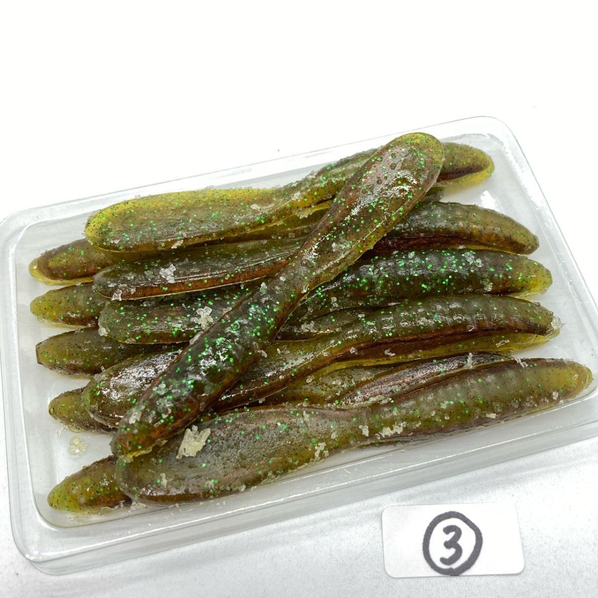 714567 フジオカパドル 3.5インチ 11本③ FUJIOKA PADDLE ハンドポワード 藤岡 パドルテール カリフォルニアワーム系 オールド品拍卖