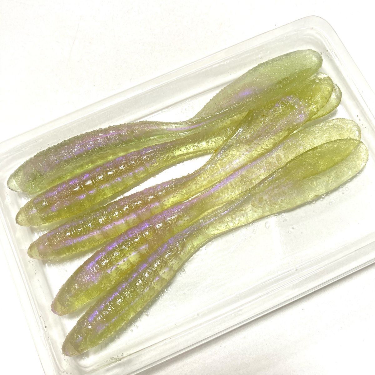 714994 カリフォルニアワーム パドルテールグラブ 4インチクラス 5本 CALIFORNIA WORM PADDLE TAIL GRUB ハンドポワード オールド品拍卖