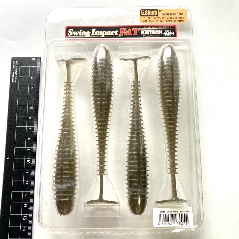 815792 新品 ケイテック スイングインパクト 5.8インチ #テネシーシャッド KEITECH SWING IMPACT ※まとめて取引は事前確認推奨拍卖