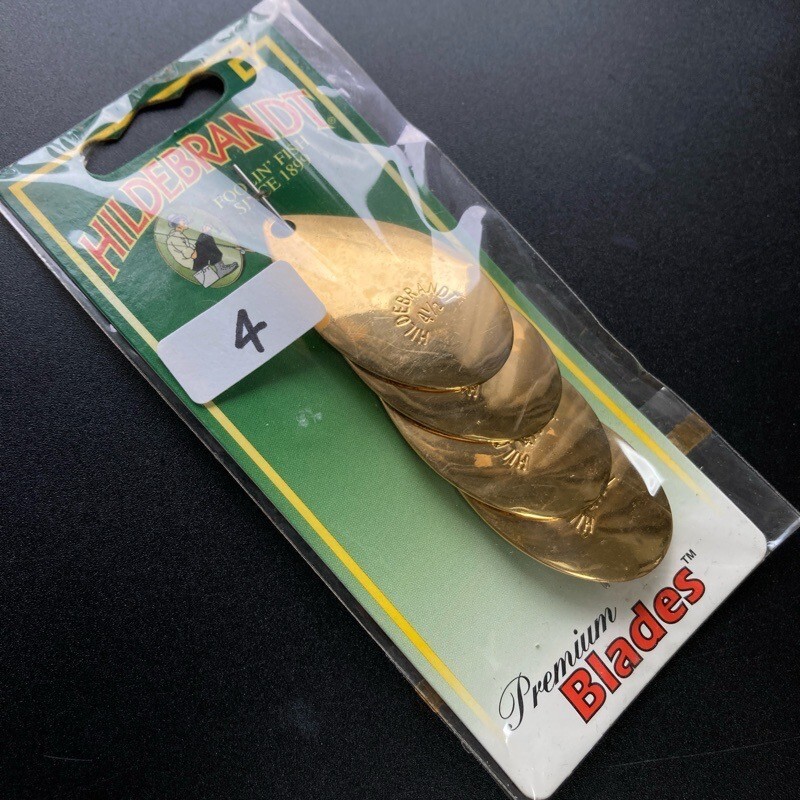 816018 新品 ヒルデブランド プレミアムブレード #4-1/2(4枚)インディアナブレード HILDEBRANDT PREMIUM BLADES ヒルデブラント 希少拍卖