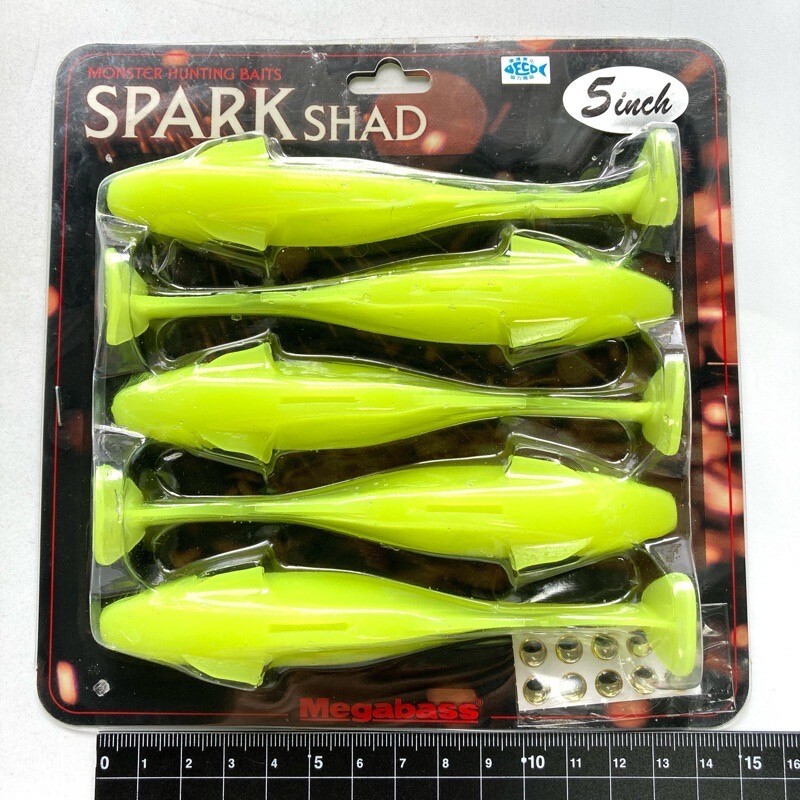 815949 新品 メガバス スパークシャッド 5インチ #ドチャート MEGABASS 中村哲也監修 本仕込 ※まとめて取引は事前確認推奨拍卖