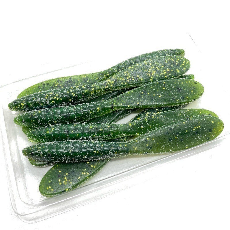 811404 フジオカパドル 4インチクラス 8本 FUJIOKA PADDLE ハンドポワード 藤岡 パドルテール カリフォルニアワーム オールド品拍卖