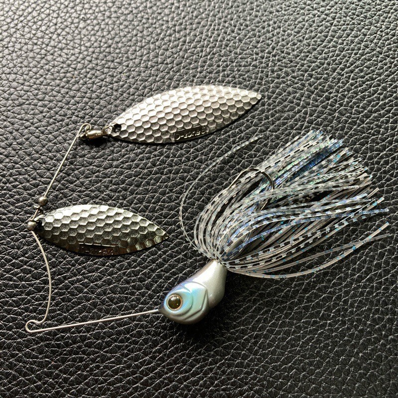 813457 極美品 エバーグリーン D-ZONE Dゾーン ダブルウィロー 3/4oz #ブルーギル EVERGREEN DOUBLE WILLOW 清水盛三監修拍卖