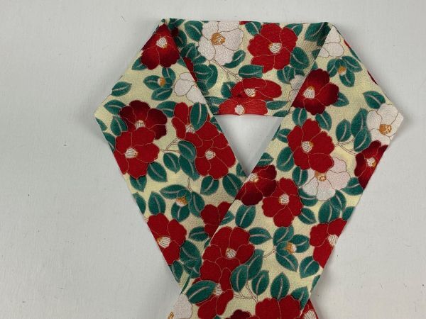 ▼三作▼おしゃれ 友禅半衿 日本製 T314拍卖